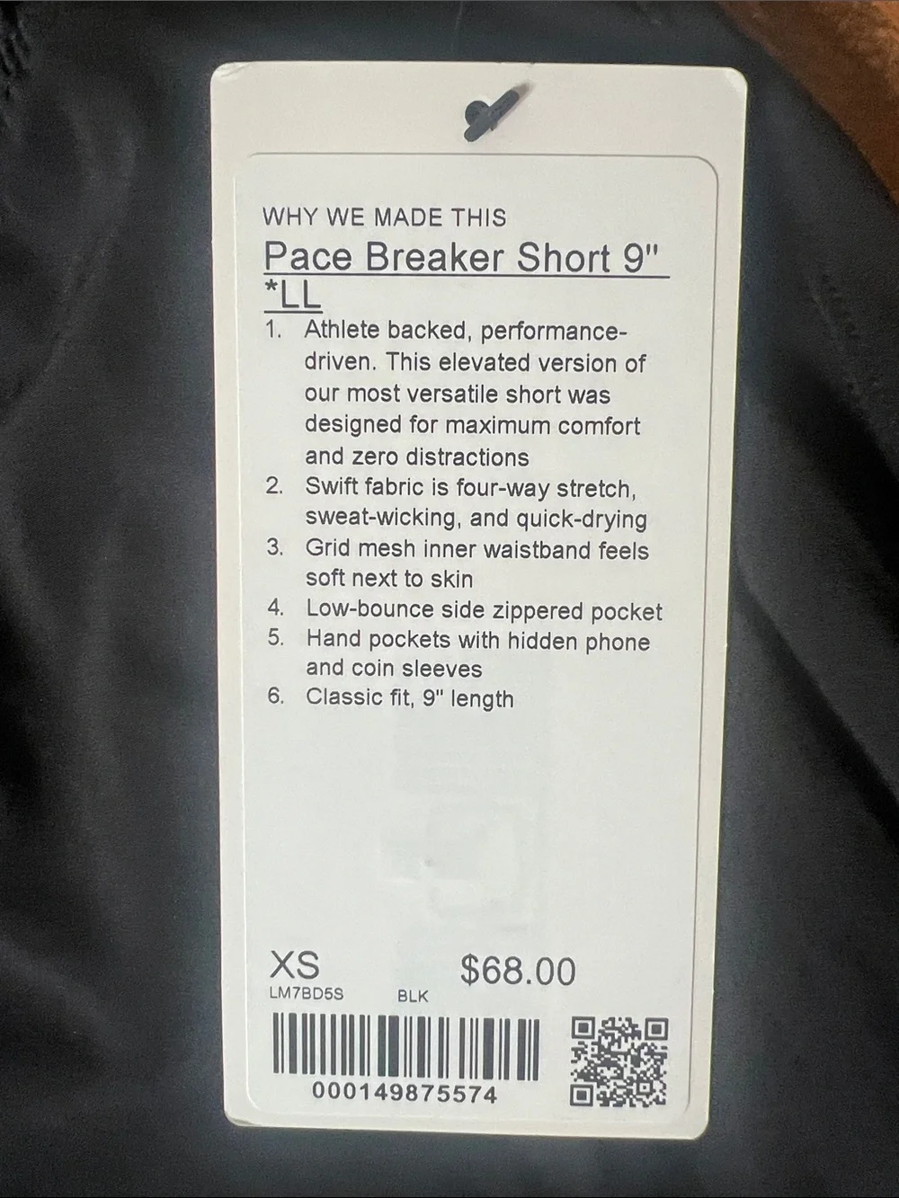 lululemon athletica Pace Breaker Short 9